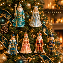 2026 Royal Christmas Palace Advent Calendar – 24-Day Luxury Keepsake Ornament Set