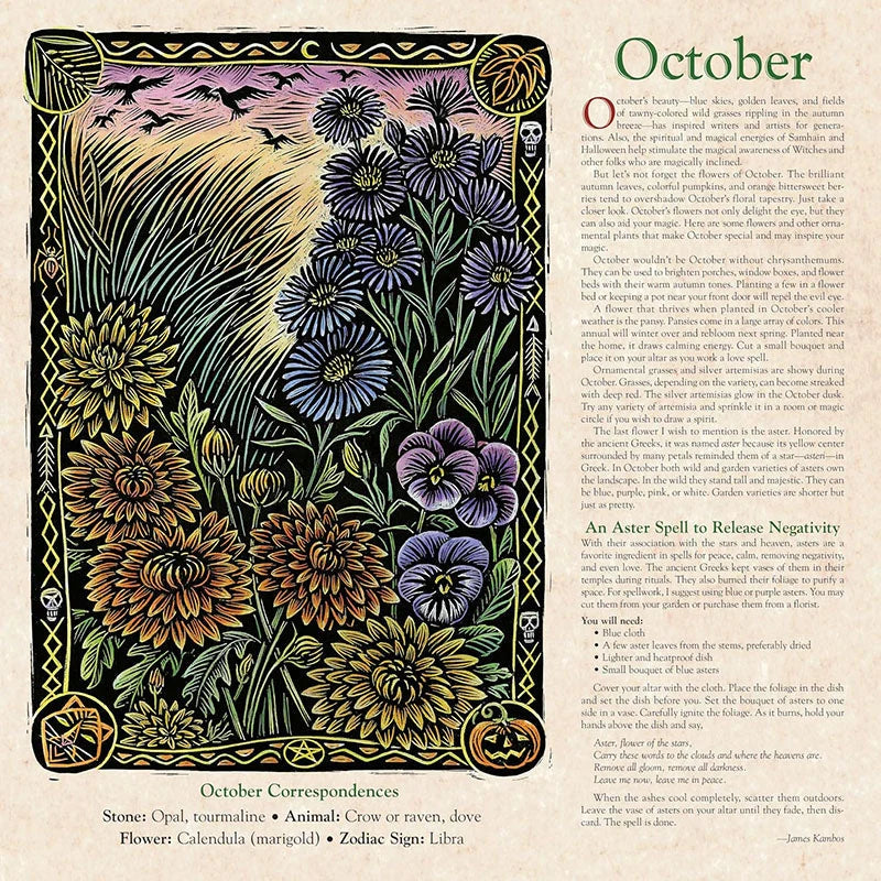 Llewellyn's 2027 Witches' Calendar – Premium Wall Calendar & Witchy Gift