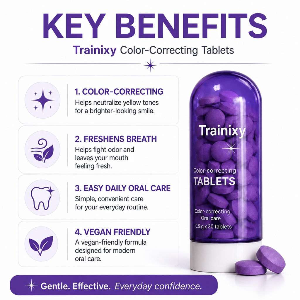 Teeth Color Correcting Tablets