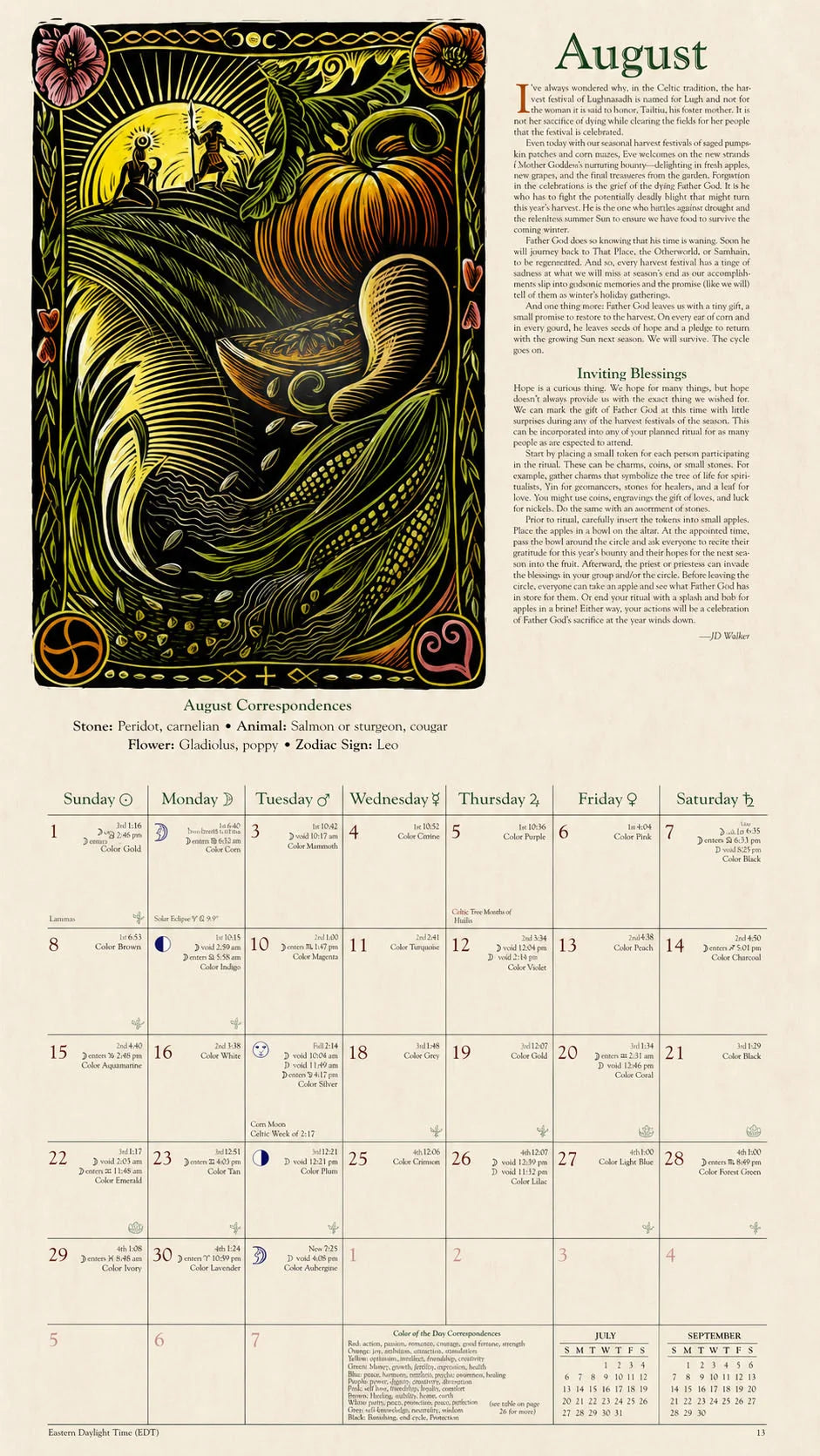 Llewellyn's 2027 Witches' Calendar – Premium Wall Calendar & Witchy Gift
