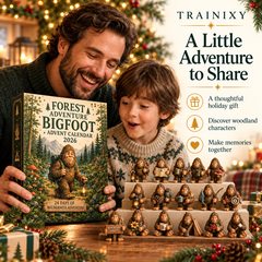 Bigfoot Advent Calendar 2026 – 24-Day Christmas Countdown Tree Ornaments