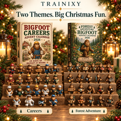 Bigfoot Advent Calendar 2026 – 24-Day Christmas Countdown Tree Ornaments