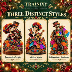 "La Catrina" Día de los Muertos Decorative Figurines