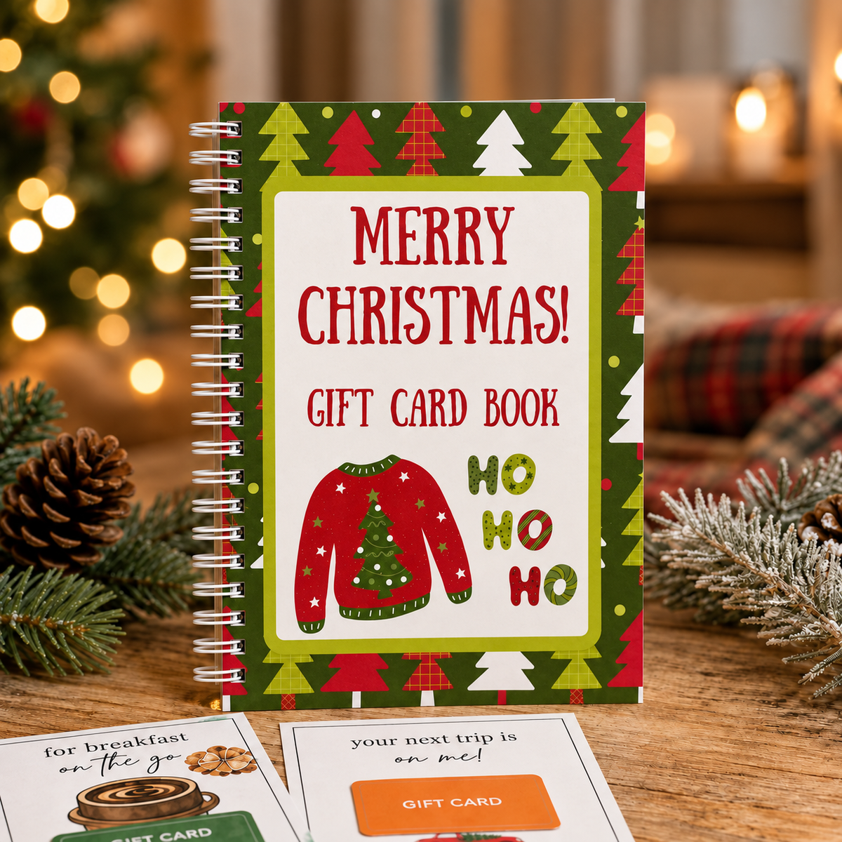 Trainixy™ Gift Card Book