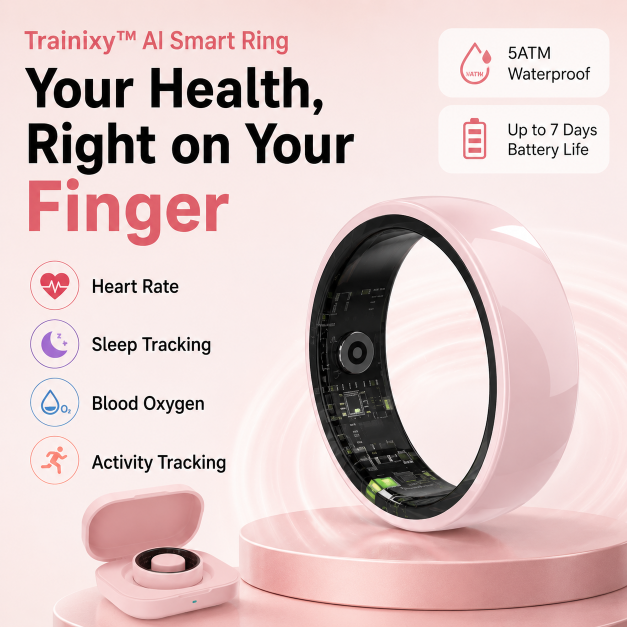 Trainixy™ Smart AI Rings