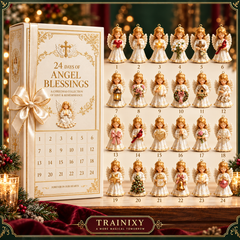 24-Day Angel Christmas Advent Calendar – Faith & Family Keepsake Ornaments