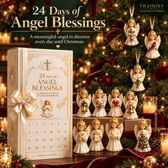 24-Day Angel Christmas Advent Calendar – Faith & Family Keepsake Ornaments