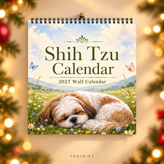 Shih Tzu 2027 Wall Calendar