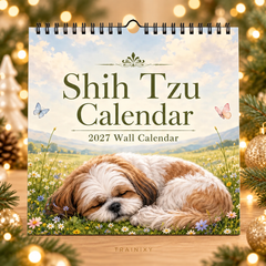 Shih Tzu 2027 Wall Calendar