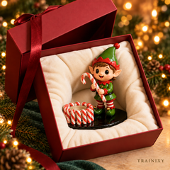 TRAINIXY Christmas Character Tealight Holder