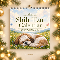 Shih Tzu 2027 Wall Calendar