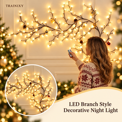 Flexible LED Willow Vine Wall Lights with Remote Control