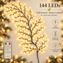 7.5ft/2.3m-144 LED Lights (Remote Included)