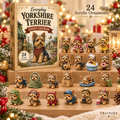 Yorkie Christmas Advent Calendar 2026 – 24-Day Yorkshire Terrier Holiday Countdown