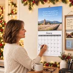 2027 Bible Verse Wall Calendar — Verses to nourish your soul, 12-Month Christian Scripture Calendar