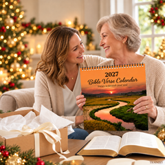 2027 Bible Verse Wall Calendar — Verses to nourish your soul, 12-Month Christian Scripture Calendar