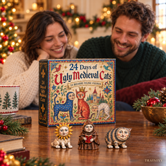 24 Days of Ugly Medieval Cats Advent Calendar
