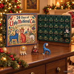 24 Days of Ugly Medieval Cats Advent Calendar