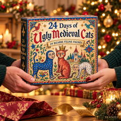 24 Days of Ugly Medieval Cats Advent Calendar