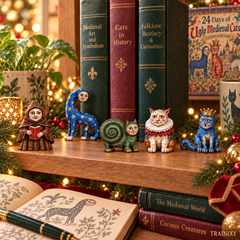 24 Days of Ugly Medieval Cats Advent Calendar