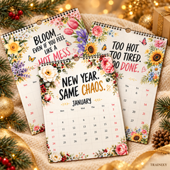 2027 "Here We F*cking Go Again" Wall Calendar