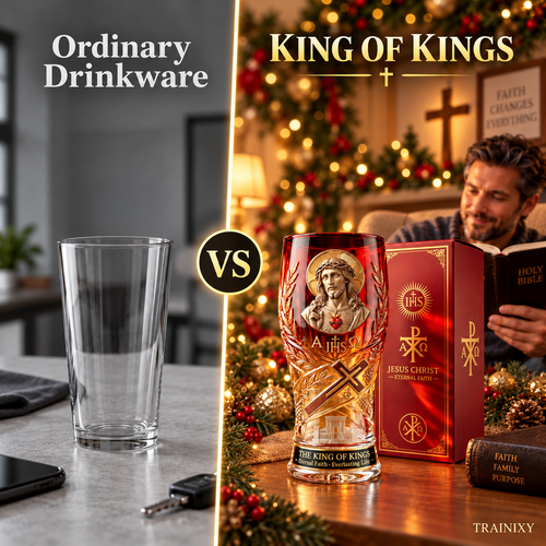 "King of Kings" Jesus Christ Pint Glass (16 oz)