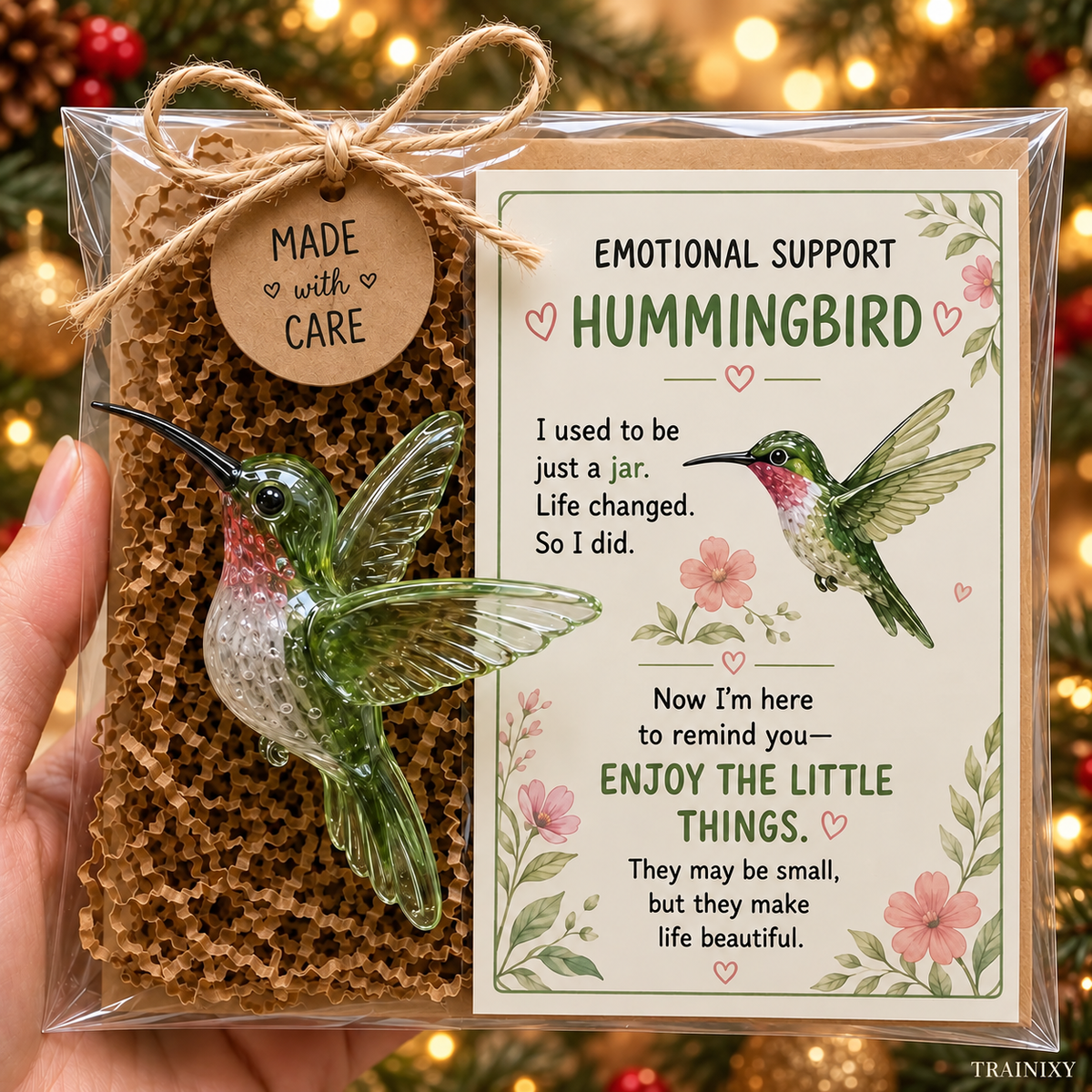Emotional Support Animal Keepsake with Encouragement Card