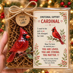 Emotional Support Animal Keepsake with Encouragement Card