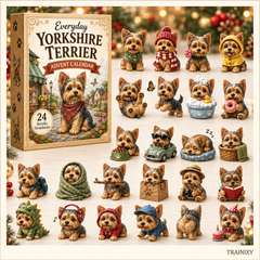Yorkshire Terrier Advent Calendar 2026 – 24 Unique Yorkie Ornaments