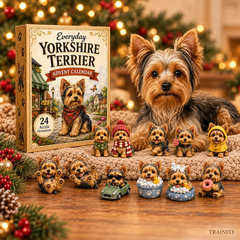 Yorkshire Terrier Advent Calendar 2026 – 24 Unique Yorkie Ornaments