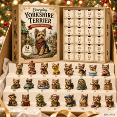 Yorkshire Terrier Advent Calendar 2026 – 24 Unique Yorkie Ornaments