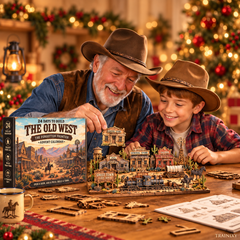 Wild West Ghost Town Advent Calendar