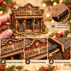 Wild West Ghost Town Advent Calendar