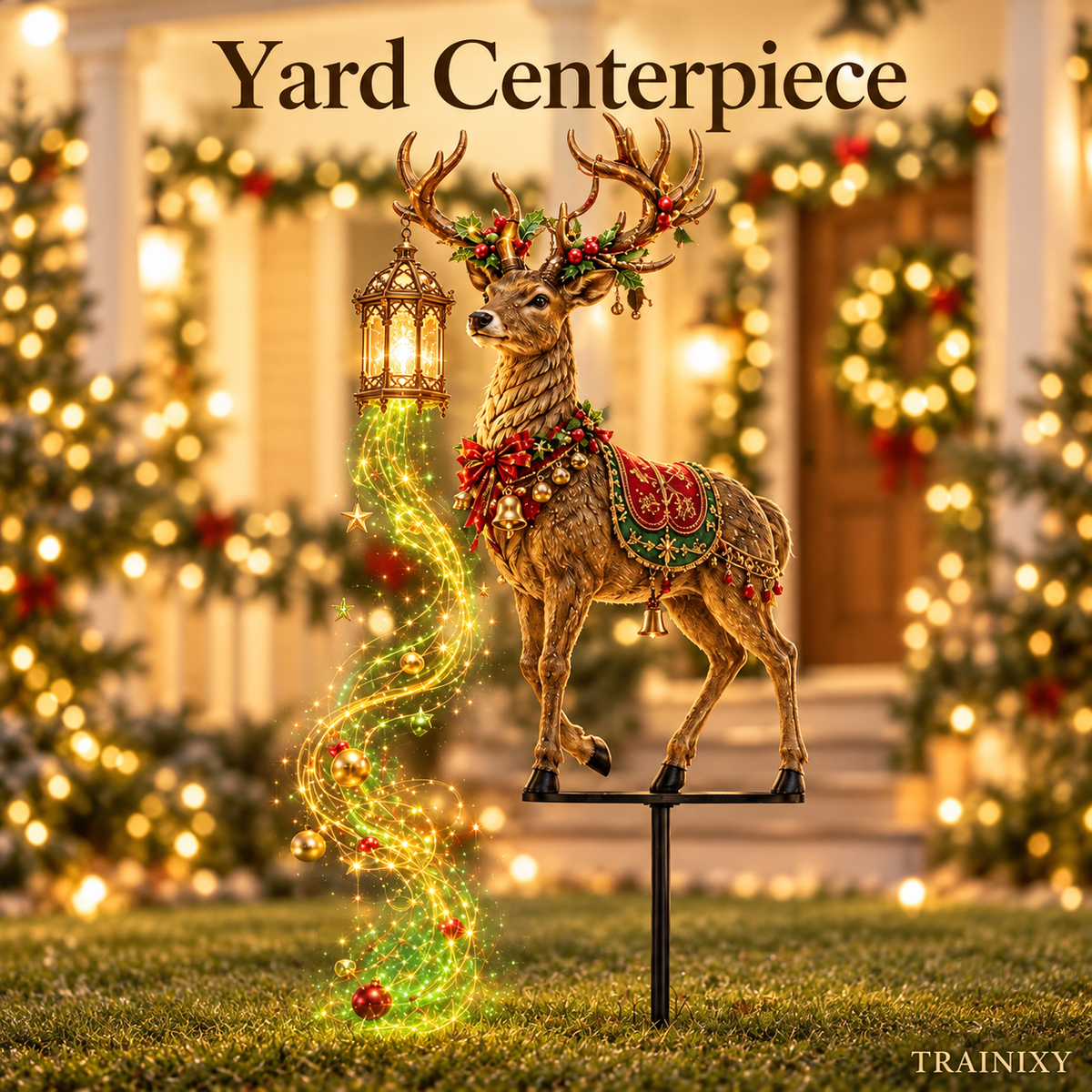 Why You'll Love This Reindeer Yard Decoration