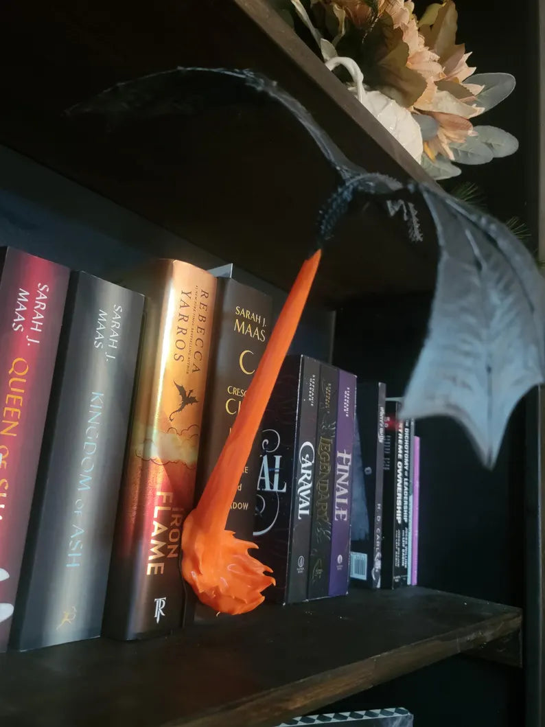 Fire Breathing Dragon Book Nook with book mount