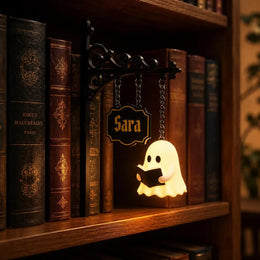 Personalized Bookshelf Lamp