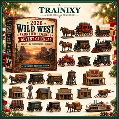 Wild West Frontier Legends Advent Calendar (24-Day Collectibles)