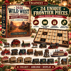 Wild West Frontier Legends Advent Calendar (24-Day Collectibles)