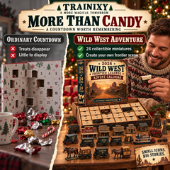 Wild West Frontier Legends Advent Calendar (24-Day Collectibles)