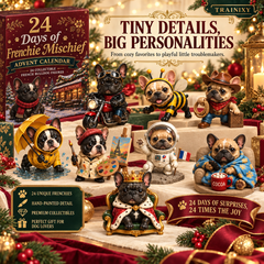 24-Day French Bulldog Christmas Advent Calendar