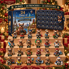 24-Day French Bulldog Christmas Advent Calendar
