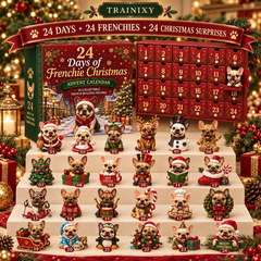 24-Day French Bulldog Christmas Advent Calendar