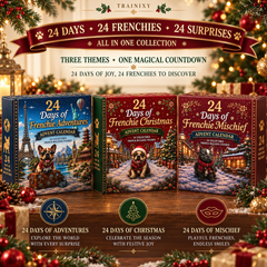 24-Day French Bulldog Christmas Advent Calendar