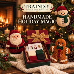 DIY Fabric Poke Christmas Ornament Kit – No-Sew Holiday Keepsake