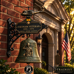 Veteran Memorial Wall Bell