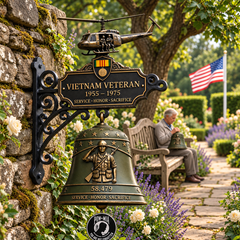 Veteran Memorial Wall Bell
