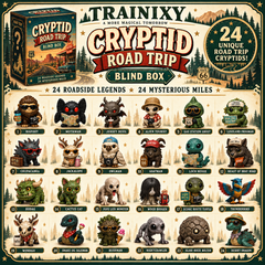 North American Cryptids Mystery Blind Box – Collectible Folklore Mini Figures