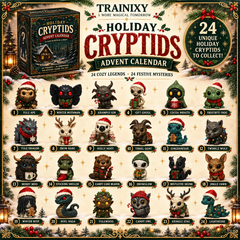 North American Cryptids Mystery Blind Box – Collectible Folklore Mini Figures