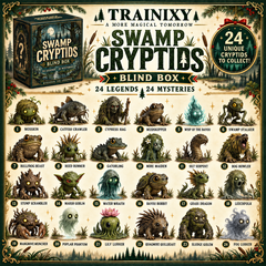 North American Cryptids Mystery Blind Box – Collectible Folklore Mini Figures