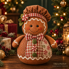 DIY Patchwork Fabric Doll Kit – Handmade Seasonal Characters